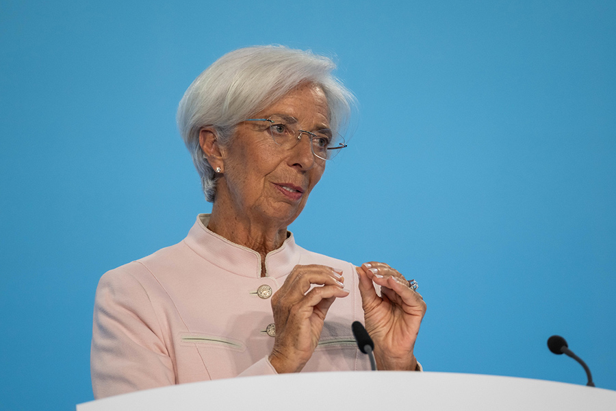 hristine Lagarde, President of the ECB