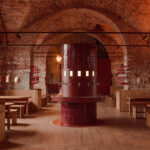 Photo: In a Former 16th-Century Brewery in Poland, a Bar with a Beer Fountain Emerges.