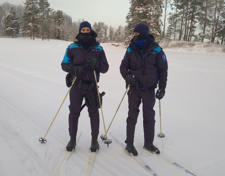Photo: The EU's Frontex border guard service has deployed 55 of its personnel to monitor Finland's border with Russia