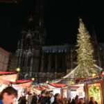 PHOTO: North Rhine-Westphalia, Cologne: Christmas market in front of Cologne Cathedral. It is one of the most popular in Germany