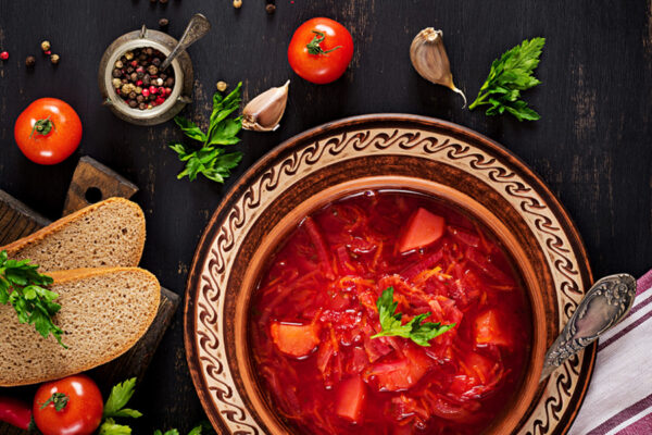 Photo: True Ukrainian borscht