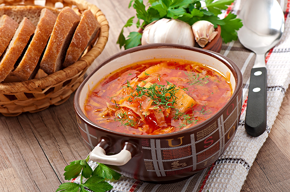 Photo: Ukrainian borscht