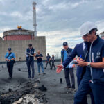 Photo: Russian Nuclear Blackmail Continues: Zaporizhzhia NPP, Europe's Largest, Re-mined by Russian Occupiers, Says IAEA.