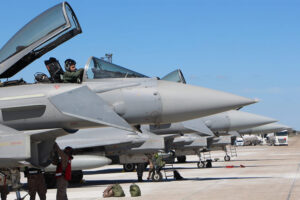 Ukrainian Pilots on F-16s at Its Airbase