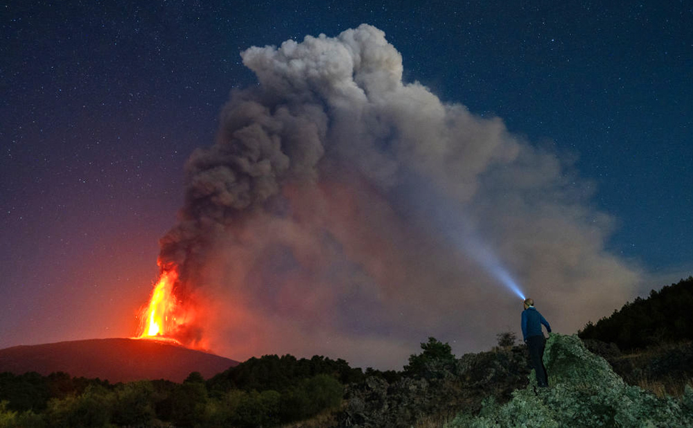 Mount Etna Erupts Again in Italy, Airport Closed.