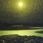 Moon Over the Dnipro by Ivan Marchuk