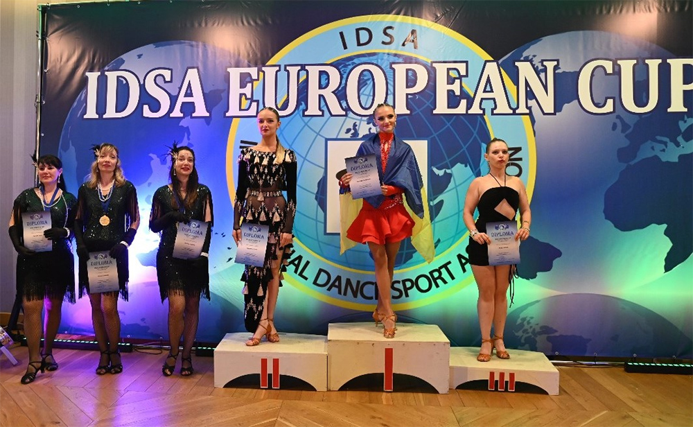 Ukrainians Win 5 Medals at European Cup in Sports Dance