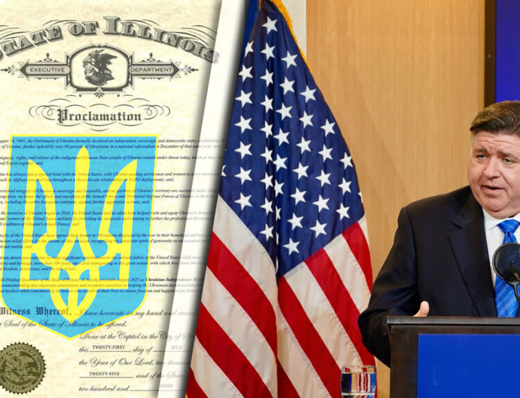 Illinois Governor Declares August 2025 as Ukrainian Independence Month